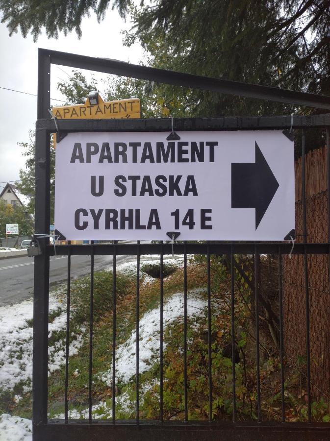 Ferienwohnung Apartament U Staska Zakopane Exterior foto